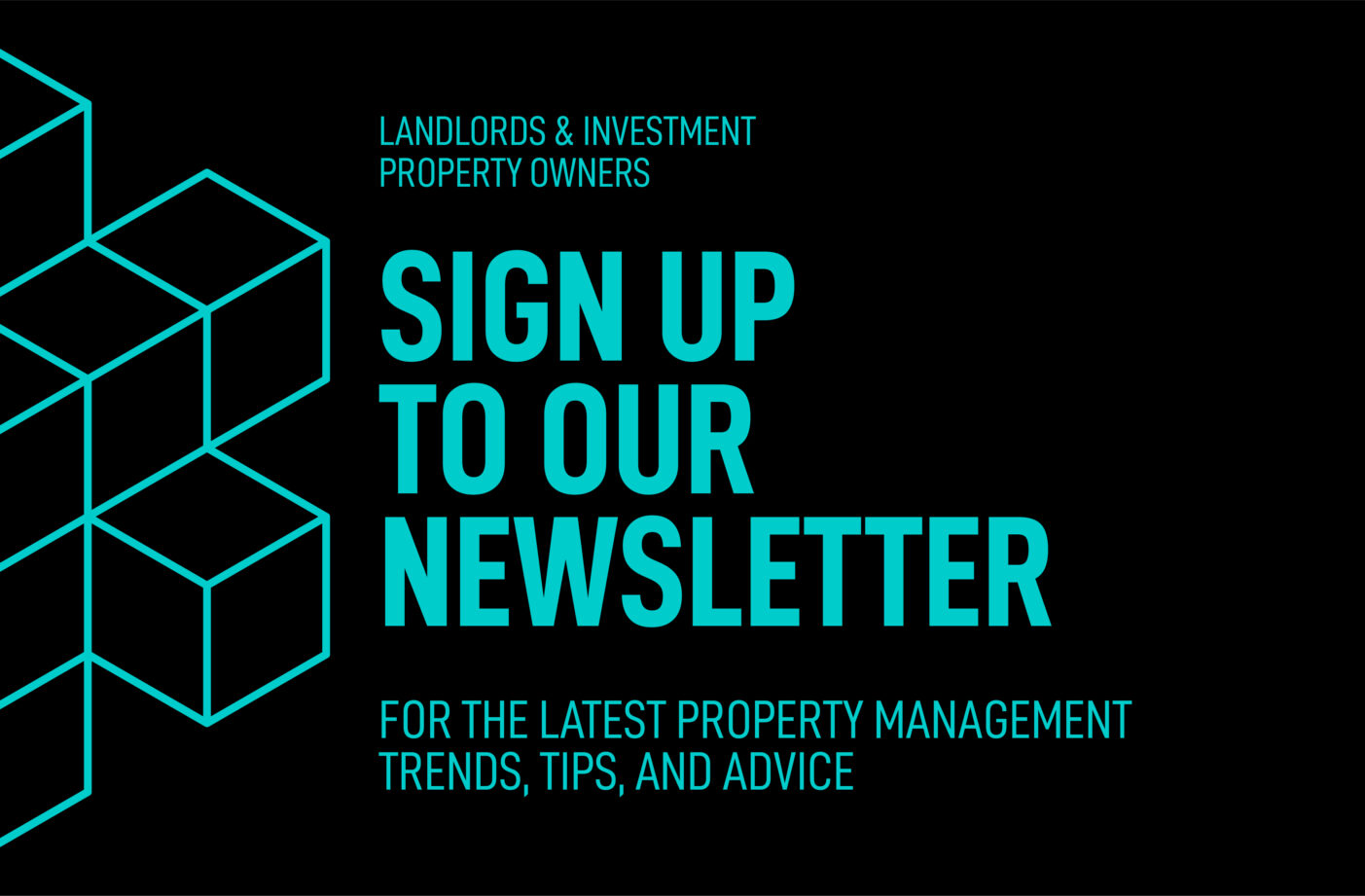 Sign up to our newsletter