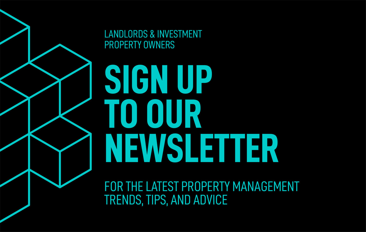 Sign up to our newsletter